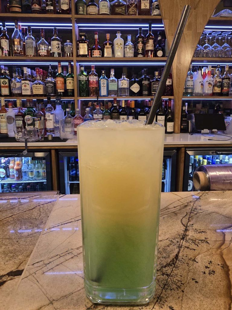 The Greenwich Pensioner - Green Apple Cocktail